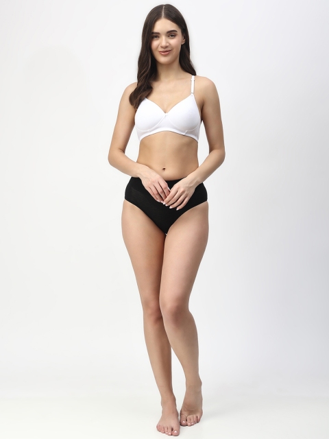 Floret Pack of 2 Seamless Heavily Padded Pushup T-Shirt Bra Molded Cup Multiway Straps - Image 6