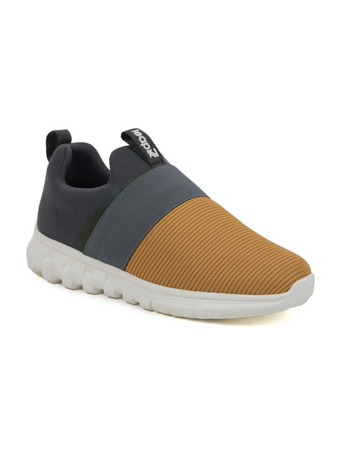 Liberty Women Yellow Mesh Walking Non-Marking Shoes