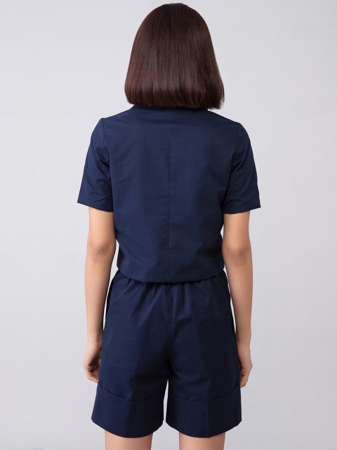 20Dresses Women Navy Blue Tailored Jacket - Image 4