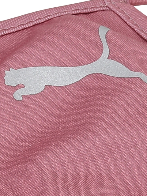 Puma Pack of 2 White & Pink Face Mask - Image 6