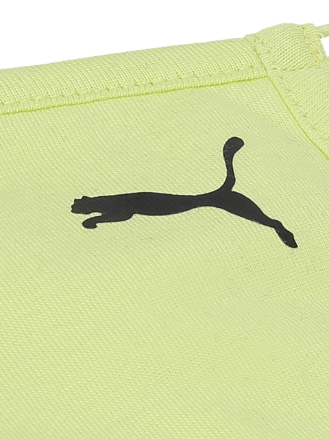 Buy Puma Set Of 2 Black & Green 3 Ply Cloth Face Masks - - Accessories for Unisex - Image 6