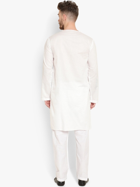 Latest Chikan Garments Men Straight Kurta - Image 5