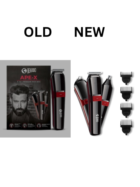 BEARDO Men Black Solid Ape-X 3-in-1 Multipurpose Trimmer - Image 8