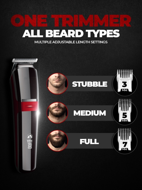 BEARDO Men Black Solid Ape-X 3-in-1 Multipurpose Trimmer - Image 3