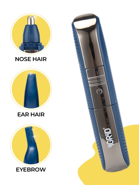 iGRiD Blue 3 IN 1 Rechargeable Cordless Trimmer - Image 2