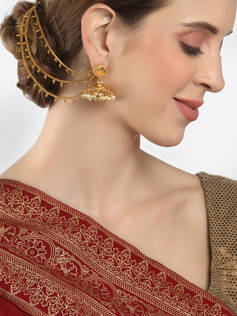 ZENEME Gold Plated Classic Earchain - Image 4