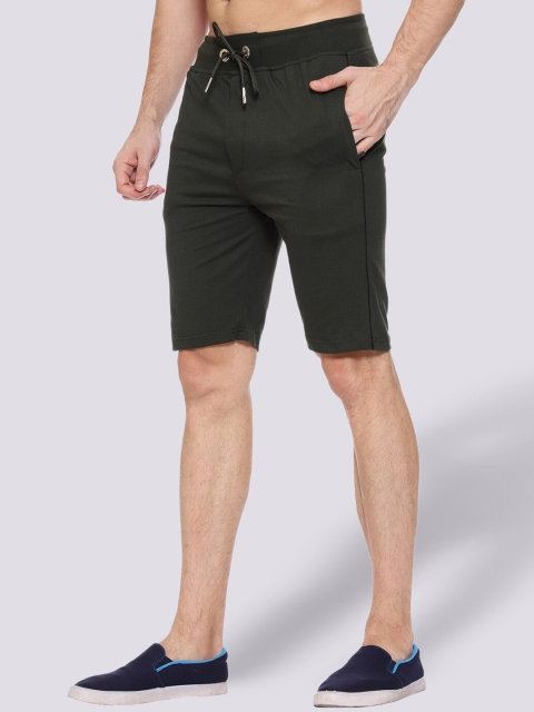 Mark Leute Men Green Sports Shorts - Image 3