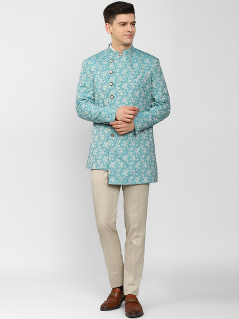 Peter England Elite Men Blue Suits