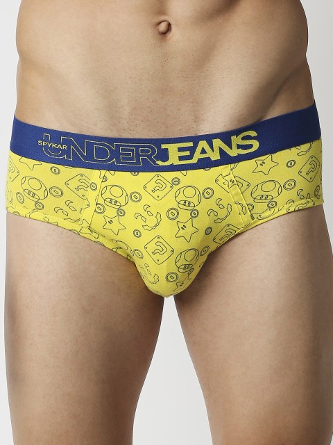Underjeans by Spykar Men Cotton Blend Brief