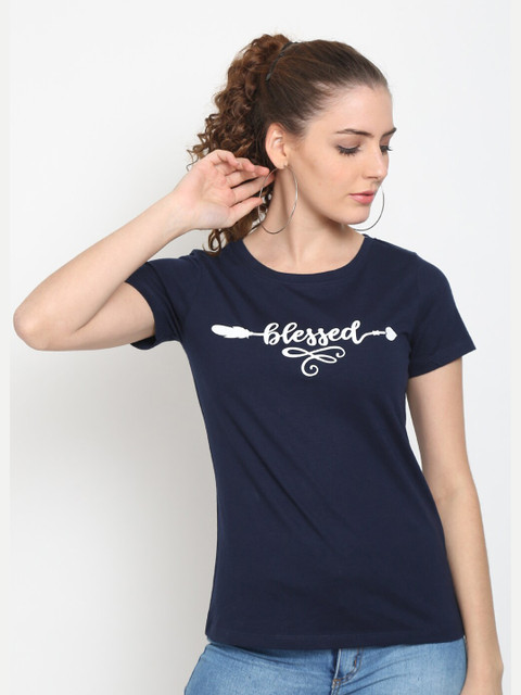 UnaOne Women Plus Size Black 2 Extended Sleeves T-shirt - Image 3