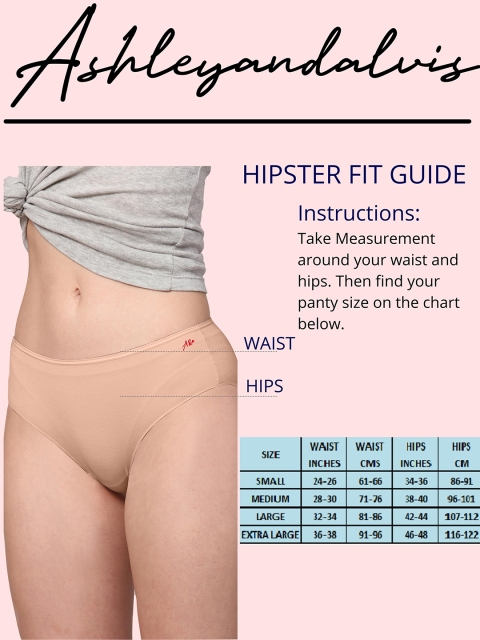 Ashleyandalvis Women Pack of 1 Anti-Bacterial Anti Odour Modal Hipster AA-HP-AN - Image 7