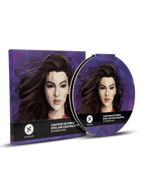 SUGAR Contour De Force Eyes And Face Palette 01 - Warm Win - Image 8