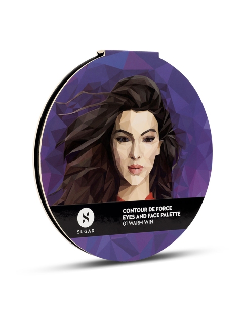 SUGAR Contour De Force Eyes And Face Palette 01 - Warm Win - Image 9