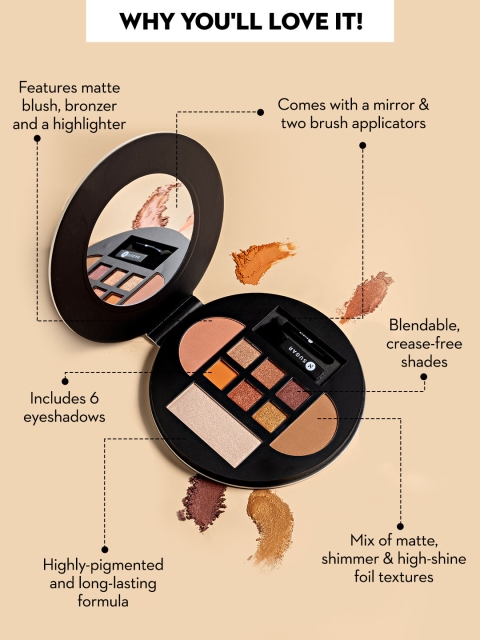 SUGAR Contour De Force Eyes And Face Palette 01 - Warm Win - Image 3