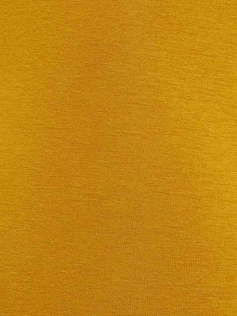 max Women Mustard-Yellow Solid Cotton Ankle-Length Leggings - Image 6