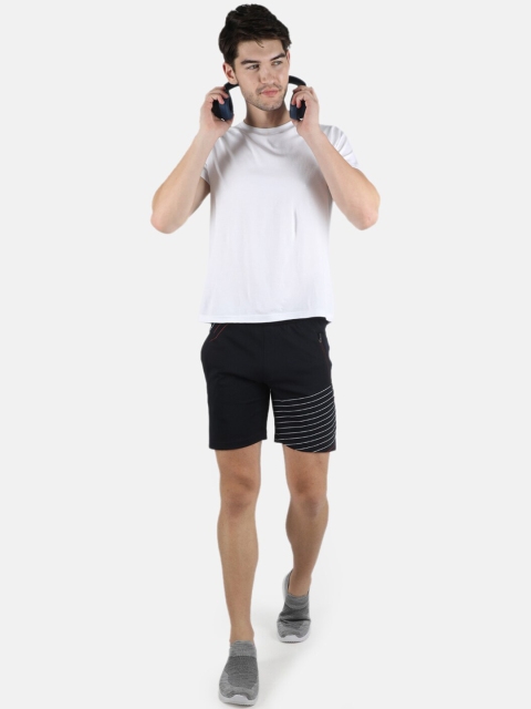 Monte Carlo Men Blue Striped Shorts - Image 5