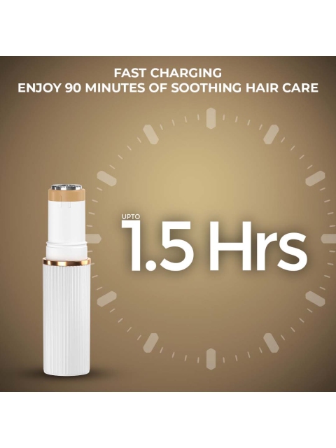 WINSTON Quick, Gentle, Painless & Safe Rechargeable Face Trimmer for Women Facial hair - Image 4