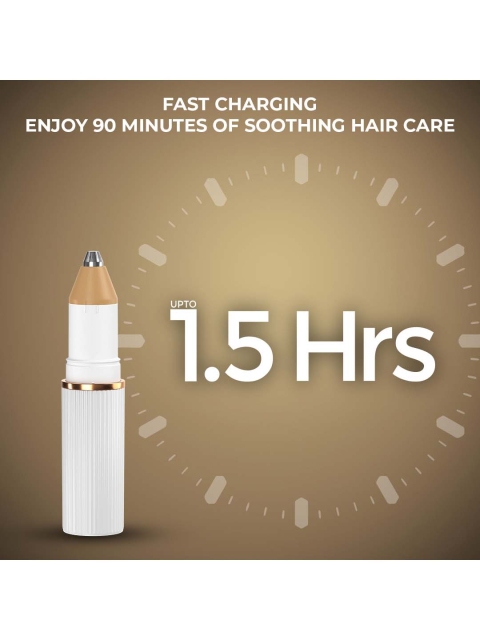 WINSTON Women Rechargeable Eyebrow Trimmer with 3D Cutting Technology - Image 4