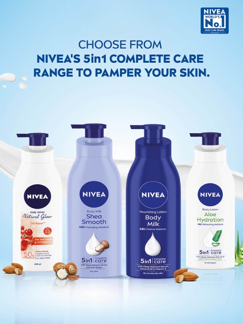 Nivea Unisex Cocoa Nourish 48h Deep Moisturising For Very Dry Skin Body Lotion 400 ml - Image 6