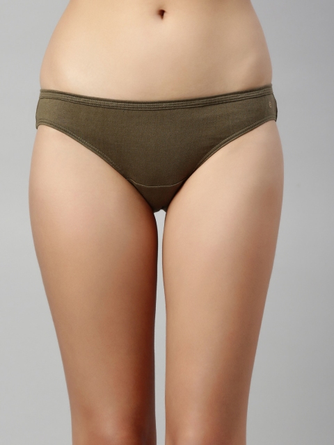 Enamor Women Pack of 3 Assorted Pure Cotton Bikini Briefs CB03 - Image 3