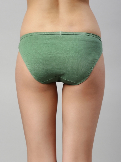 Enamor Women Pack of 3 Assorted Pure Cotton Bikini Briefs CB03 - Image 6
