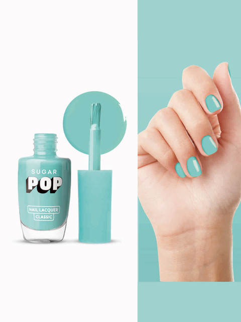 SUGAR POP Quick Drying Ultra Long-wear Glossy Finish Nail Lacquer 10 ml - Mint Marvel 17 - Image 2