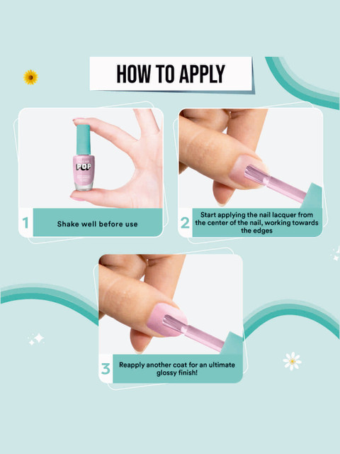 SUGAR POP Quick Drying Ultra Long-wear Glossy Finish Nail Lacquer 10 ml - Lilac Rush 09 - Image 5