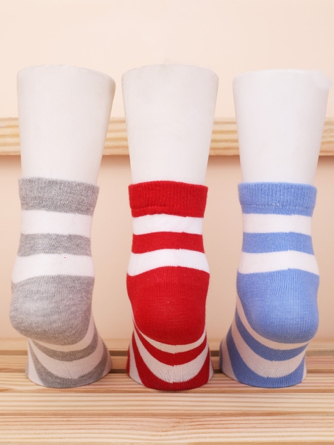FOOTPRINT 6 Pairs Infant Kids Patterned Ankle-Length Organic Cotton Socks - Image 7
