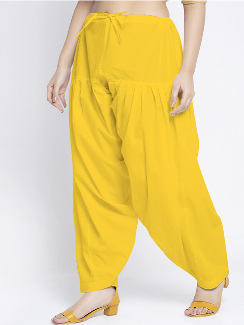 GRACIT Women Pack Of 2 Solid Loose Fit Cotton Salwars - Image 3