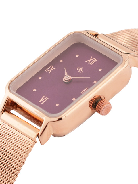 DressBerry Women Bracelet Style Analogue Watch MFB-PN-PF-DK2917-ROSE GOLD - Image 5
