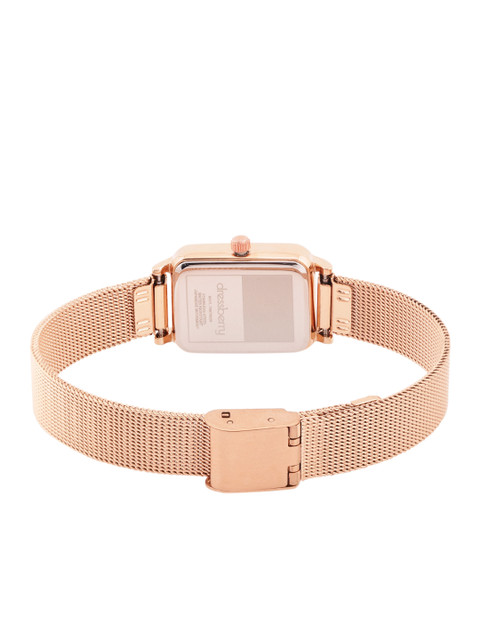 DressBerry Women Bracelet Style Analogue Watch MFB-PN-PF-DK2917-ROSE GOLD - Image 4