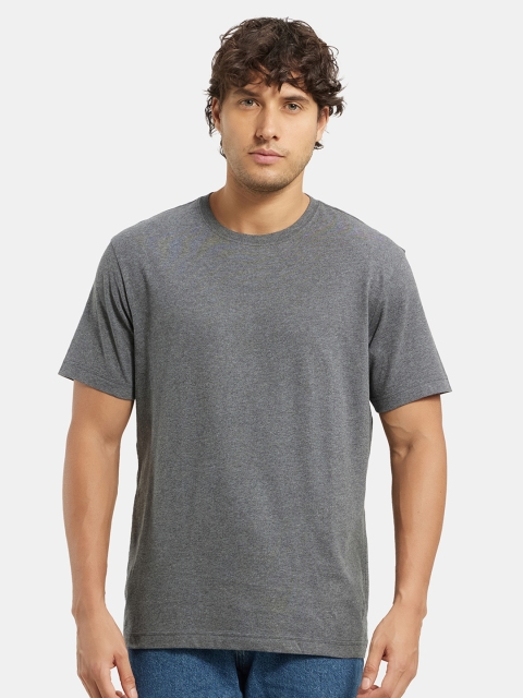 Jockey Combed Cotton Rich Round Neck Half Sleeve Tshirt-2714