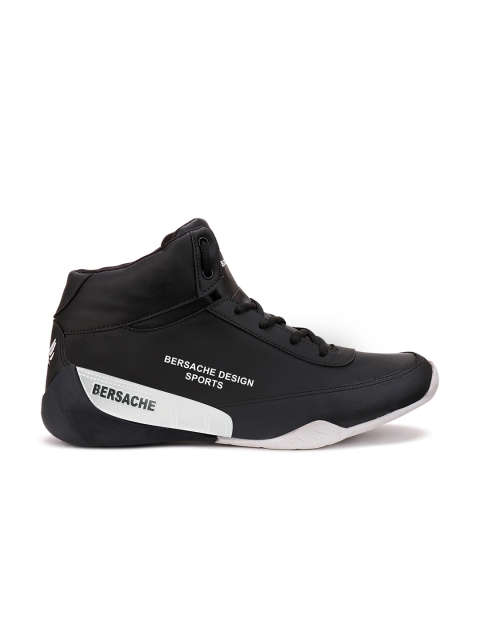 BERSACHE Men Black Mesh Running Shoes - Image 3