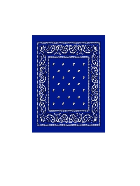 Aadikart Pack Of 4 Paisley Printed Cotton Bandanas - Image 2
