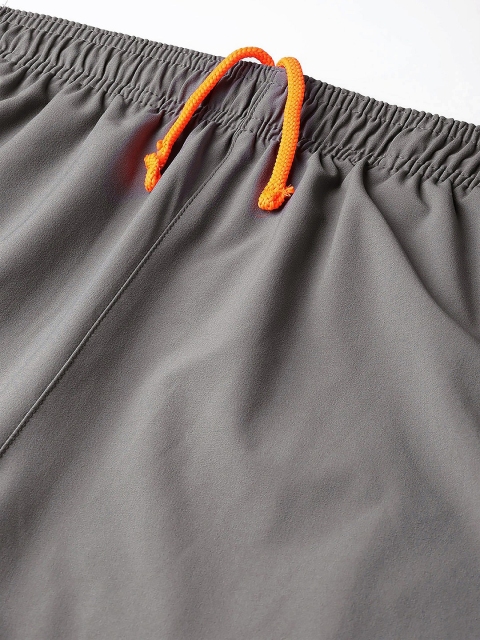 Dpassion Men Grey Running Sports Shorts - Image 5