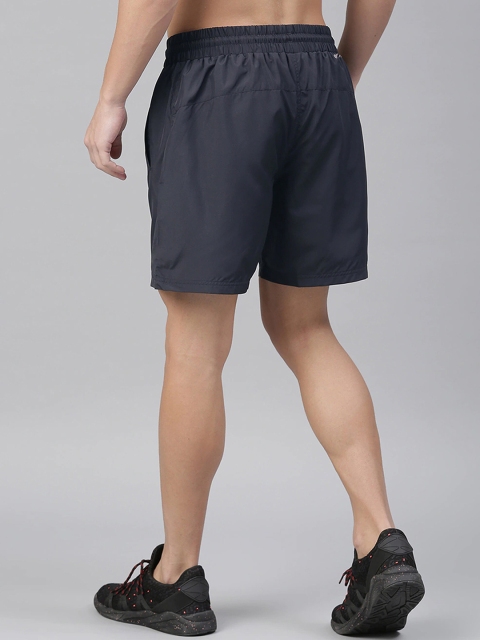 Dpassion Men Navy Blue Running Sports Shorts - Image 3