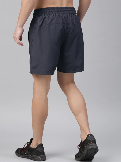 Dpassion Men Navy Blue Running Sports Shorts - Image 3