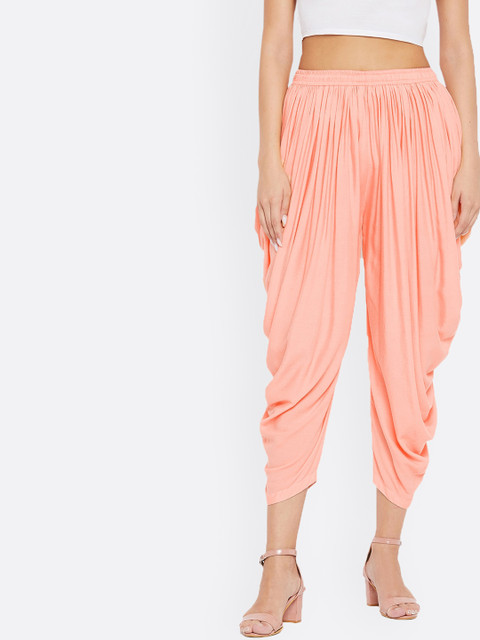 Clora Creation Women Pack of 2 Solid Dhoti Salwar - Image 2