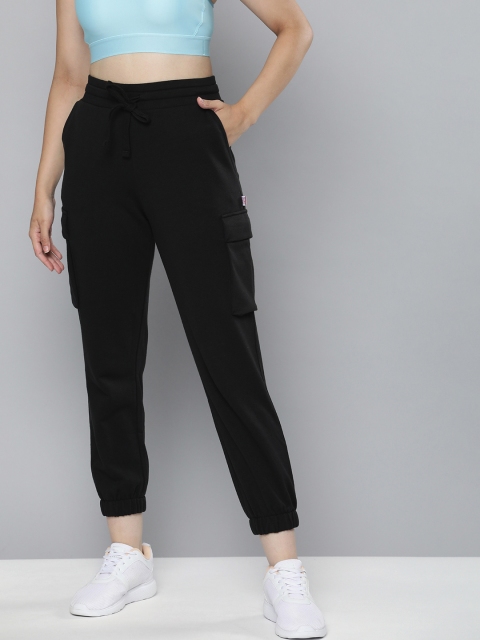 Skechers Women Solid Mid-Rise Regular Fit COMFURT CARGO 2.0 Joggers