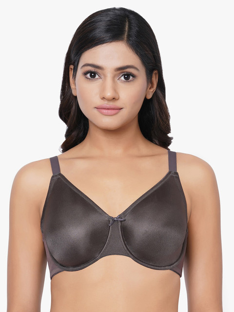 Wacoal Plus Size Grey Underwired Minimizer Non-Padded Bra