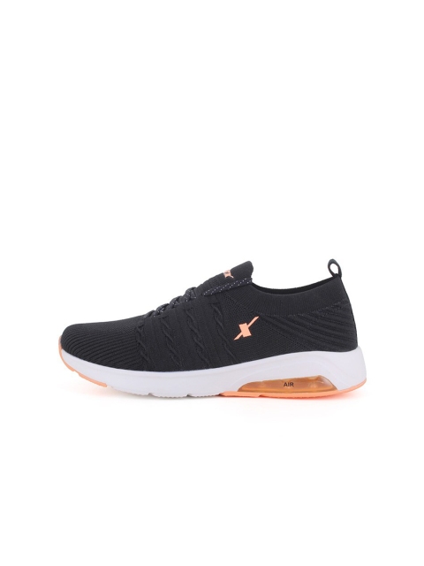 Sparx Women Black Sparx LADIES Textile Running Shoes - Image 3