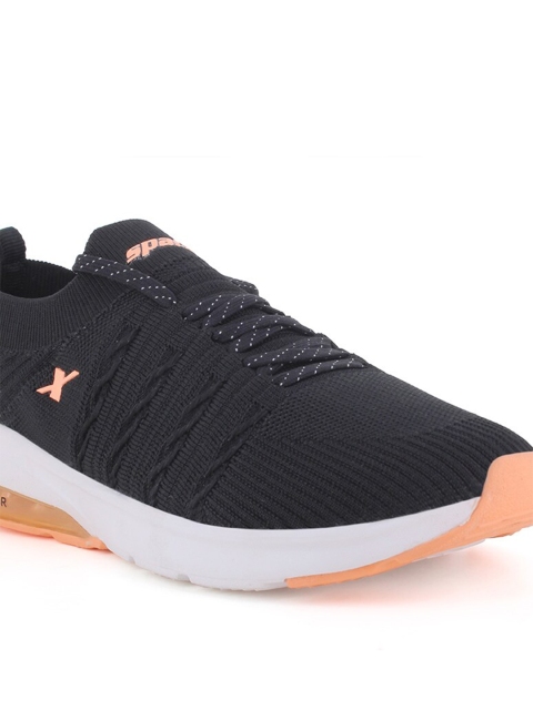 Sparx Women Black Sparx LADIES Textile Running Shoes - Image 5