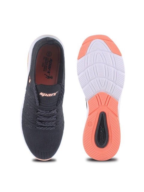 Sparx Women Black Sparx LADIES Textile Running Shoes - Image 4