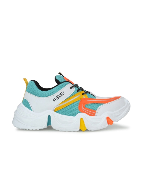AfroJack Women Green Mesh Training or Gym Shoes - Image 4