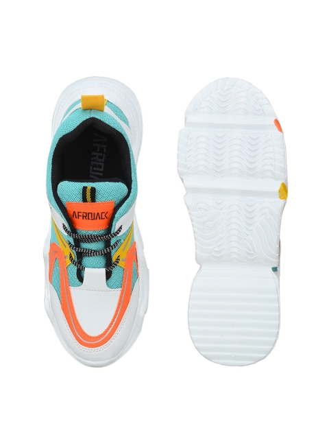 AfroJack Women Green Mesh Training or Gym Shoes - Image 5