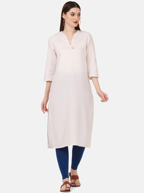 BUY NEW TREND Women Set of 2 Royal Black &Blue Cotton Ankle Length Leggings - Image 6