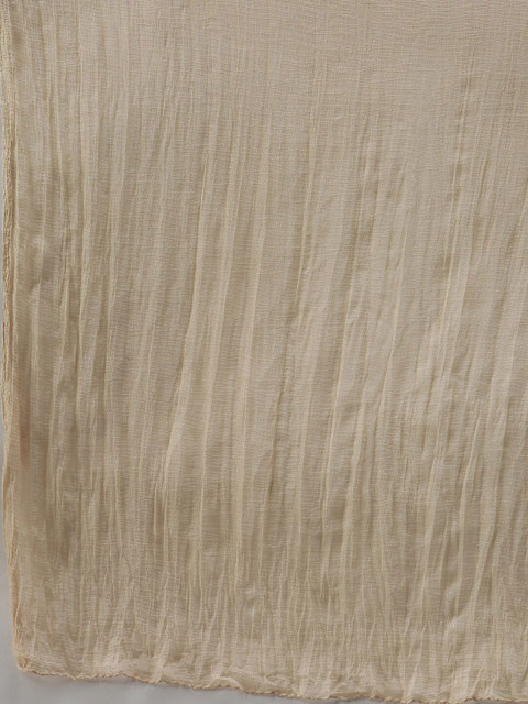 Soch Women Beige Poly Georgette Dupatta - Image 2