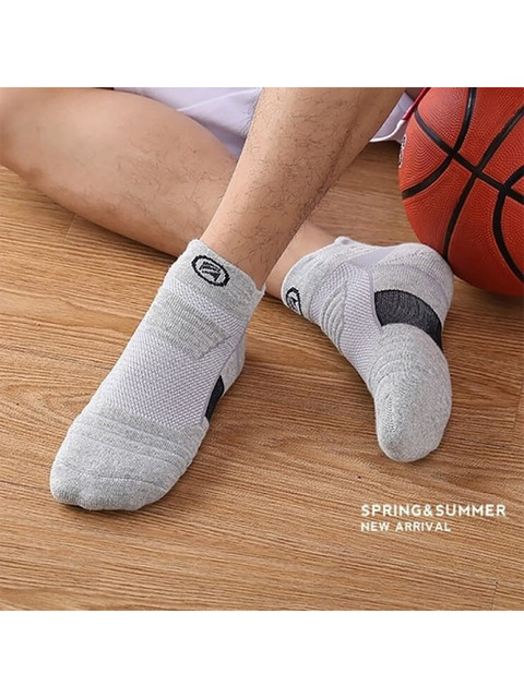 YOUSTYLO Pack of 3 Patterned Ankle Length Socks - Image 5