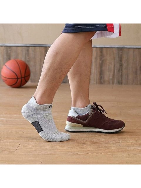 YOUSTYLO Pack of 3 Patterned Ankle Length Socks - Image 7