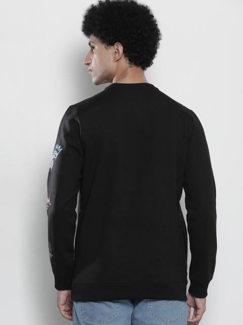 The Indian Garage Co Men Black Printed Sweatshirt - Image 4